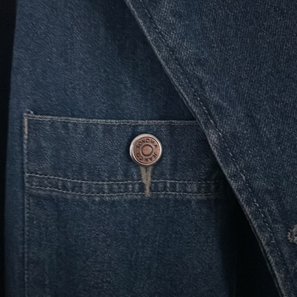 Vintage Jean Jacket, Oversized - Picture 4 of 4